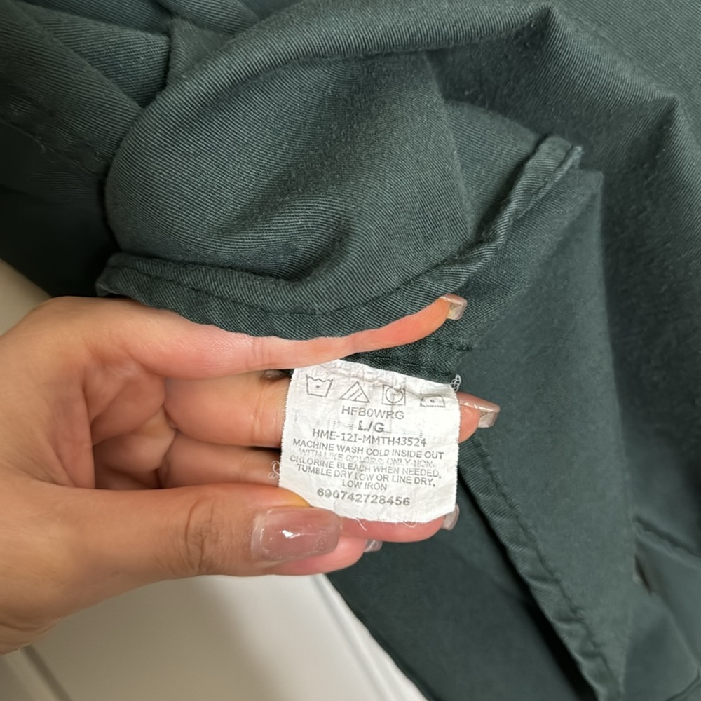 Green Wrangler button down - Picture 5 of 5